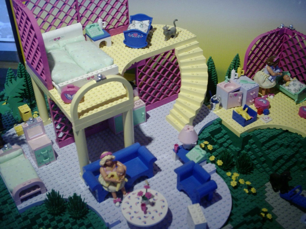 a LEGO household